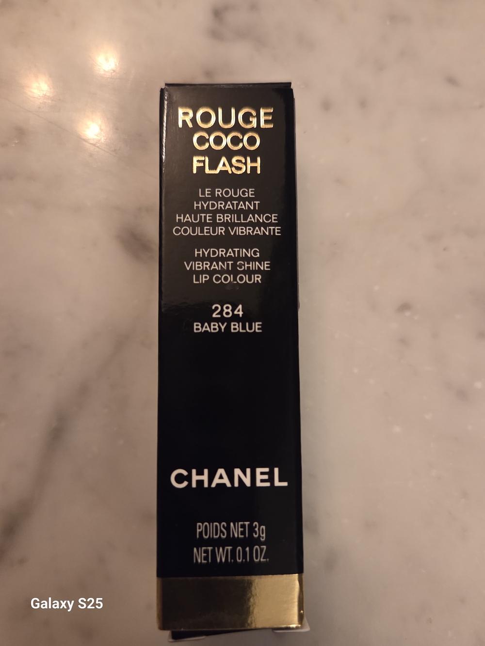 CHANEL Rouge Coco Flash Hydrating Lip Colour - Baby Blue (284)